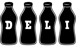 Deli bottle logo
