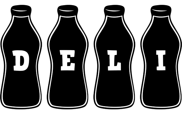 Deli bottle logo
