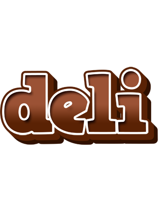 Deli brownie logo