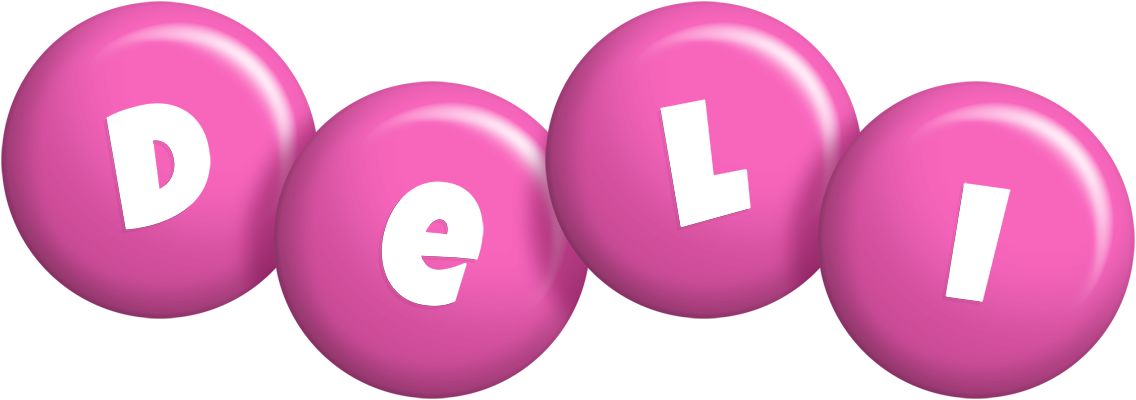 Deli candy-pink logo