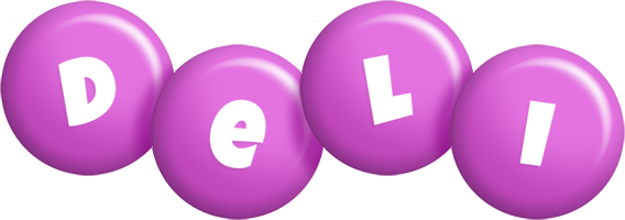 Deli candy-purple logo