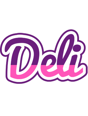 Deli cheerful logo