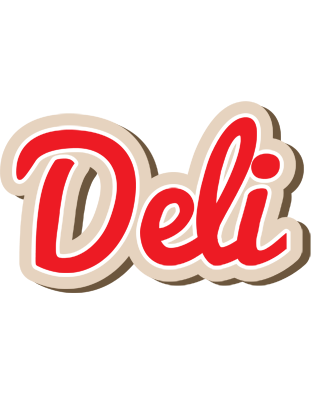 Deli chocolate logo