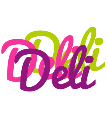 Deli flowers logo