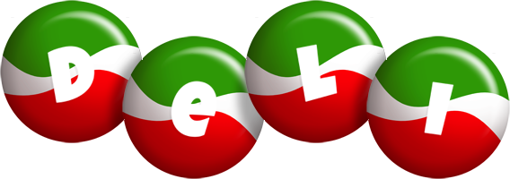 Deli italy logo