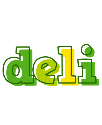 Deli juice logo