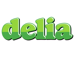 Delia apple logo