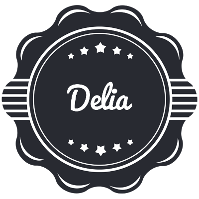 Delia badge logo