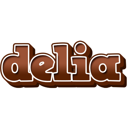 Delia brownie logo