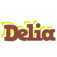 Delia caffeebar logo