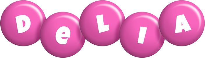 Delia candy-pink logo