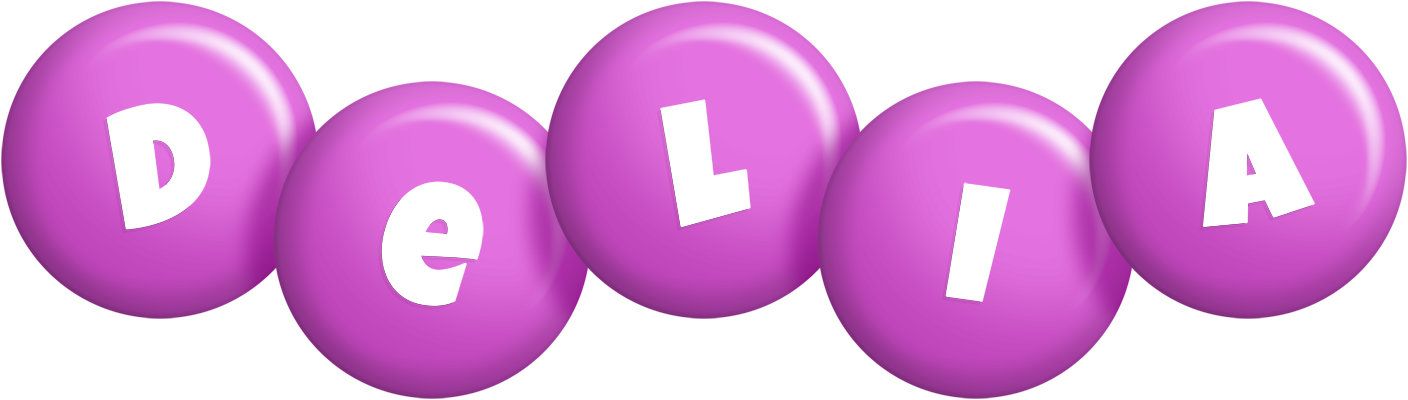 Delia candy-purple logo