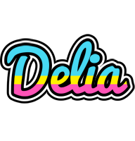 Delia circus logo
