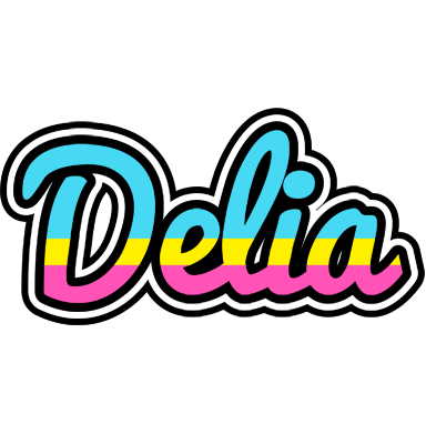 Delia circus logo