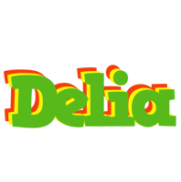 Delia crocodile logo