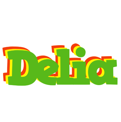 Delia crocodile logo