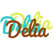 Delia cupcake logo