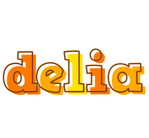 Delia desert logo