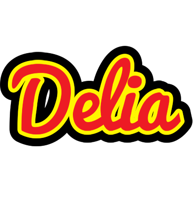 Delia fireman logo