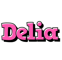 Delia girlish logo