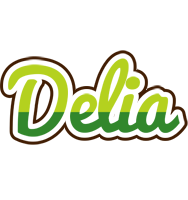 Delia golfing logo