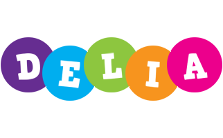 Delia happy logo