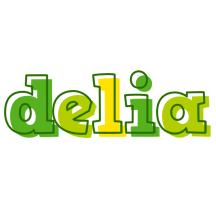 Delia juice logo