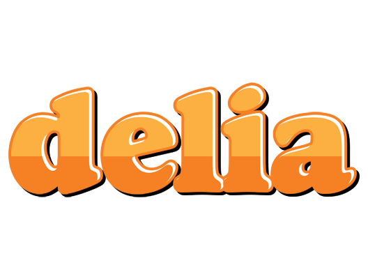 Delia orange logo