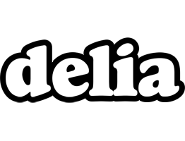 Delia panda logo