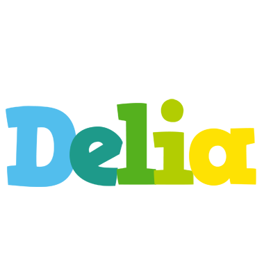 Delia rainbows logo