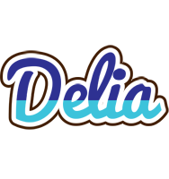 Delia raining logo