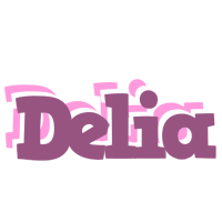 Delia relaxing logo