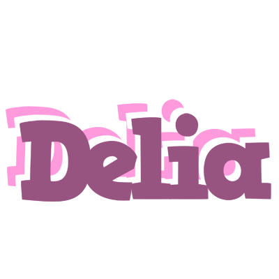 Delia relaxing logo