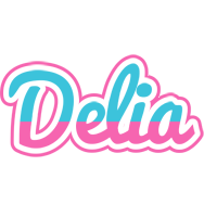 Delia woman logo