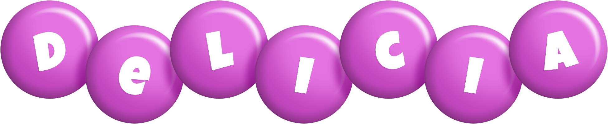 Delicia candy-purple logo
