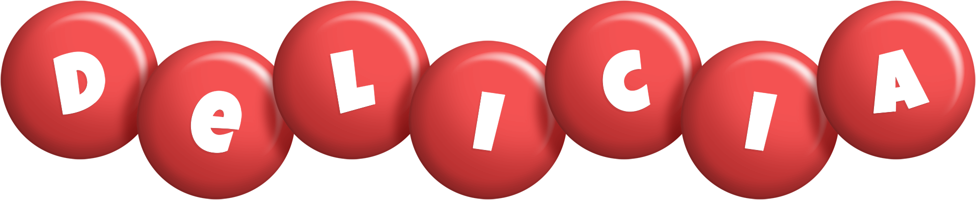 Delicia candy-red logo