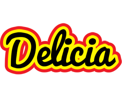 Delicia flaming logo