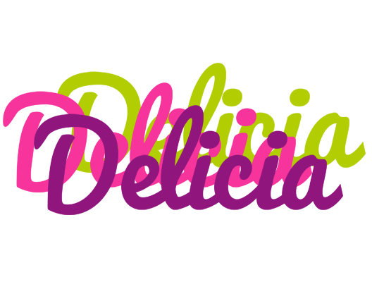 Delicia flowers logo