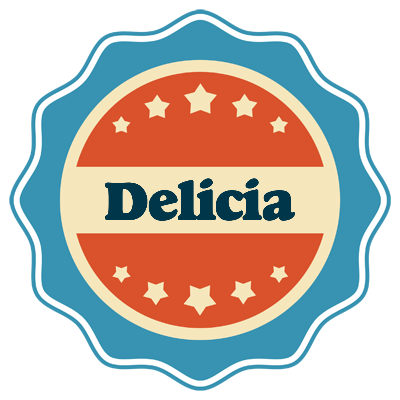 Delicia labels logo