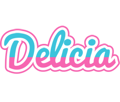 Delicia woman logo