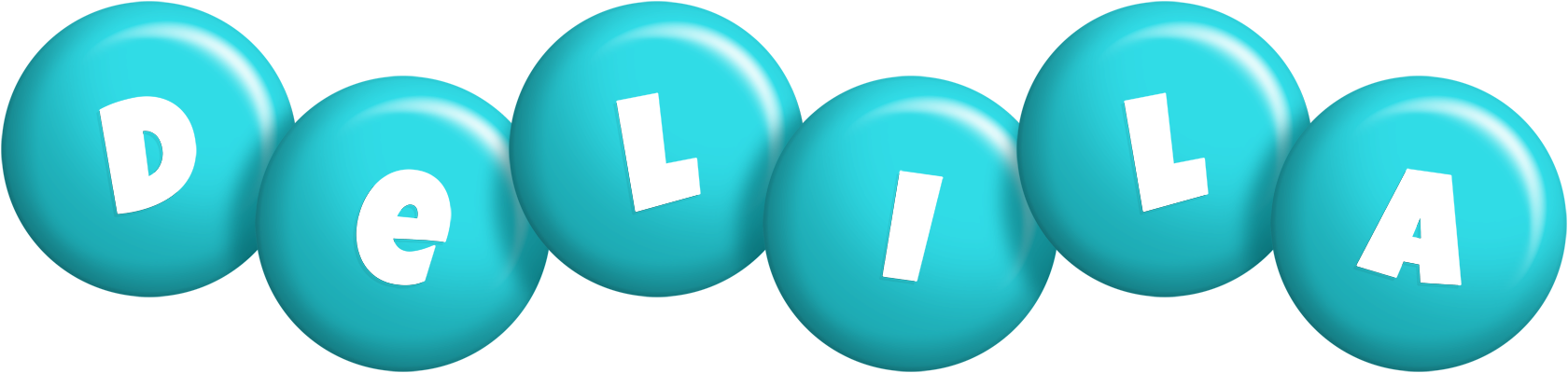 Delila candy-azur logo