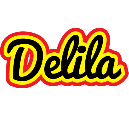 Delila flaming logo