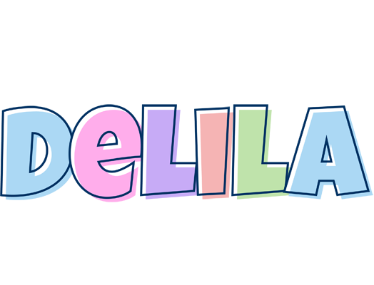 Delila pastel logo