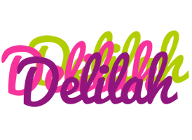 Delilah flowers logo