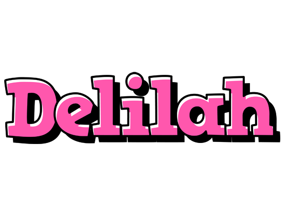 Delilah girlish logo