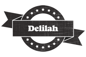 Delilah grunge logo