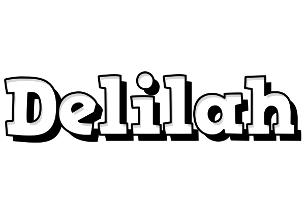 Delilah snowing logo