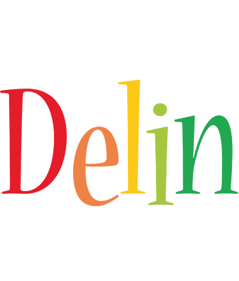 Delin birthday logo