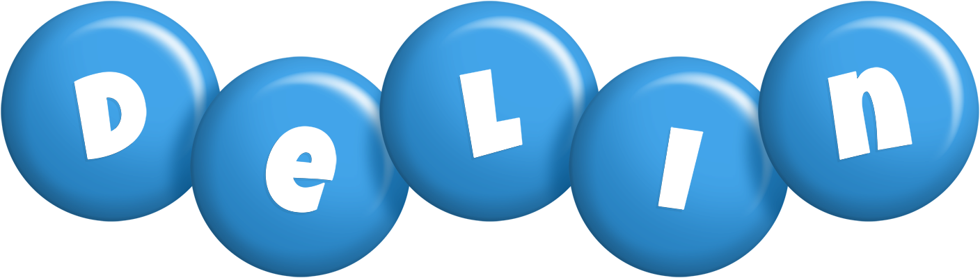 Delin candy-blue logo