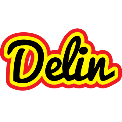 Delin flaming logo